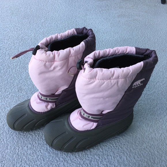 purple snow boots womens